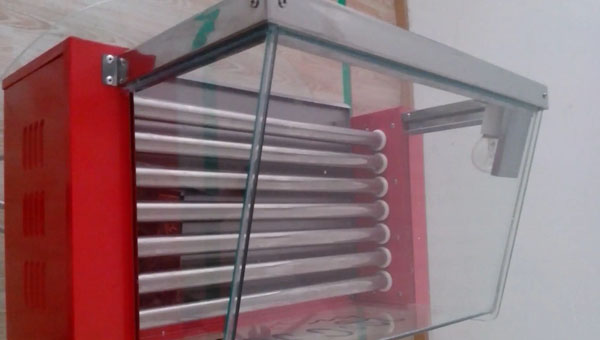 烤肠机玻璃罩与金属密封用什么胶？有机硅密封胶应用解决