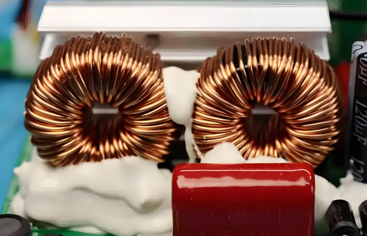 ​HJ-730解决电感线圈振动移位噪音问题