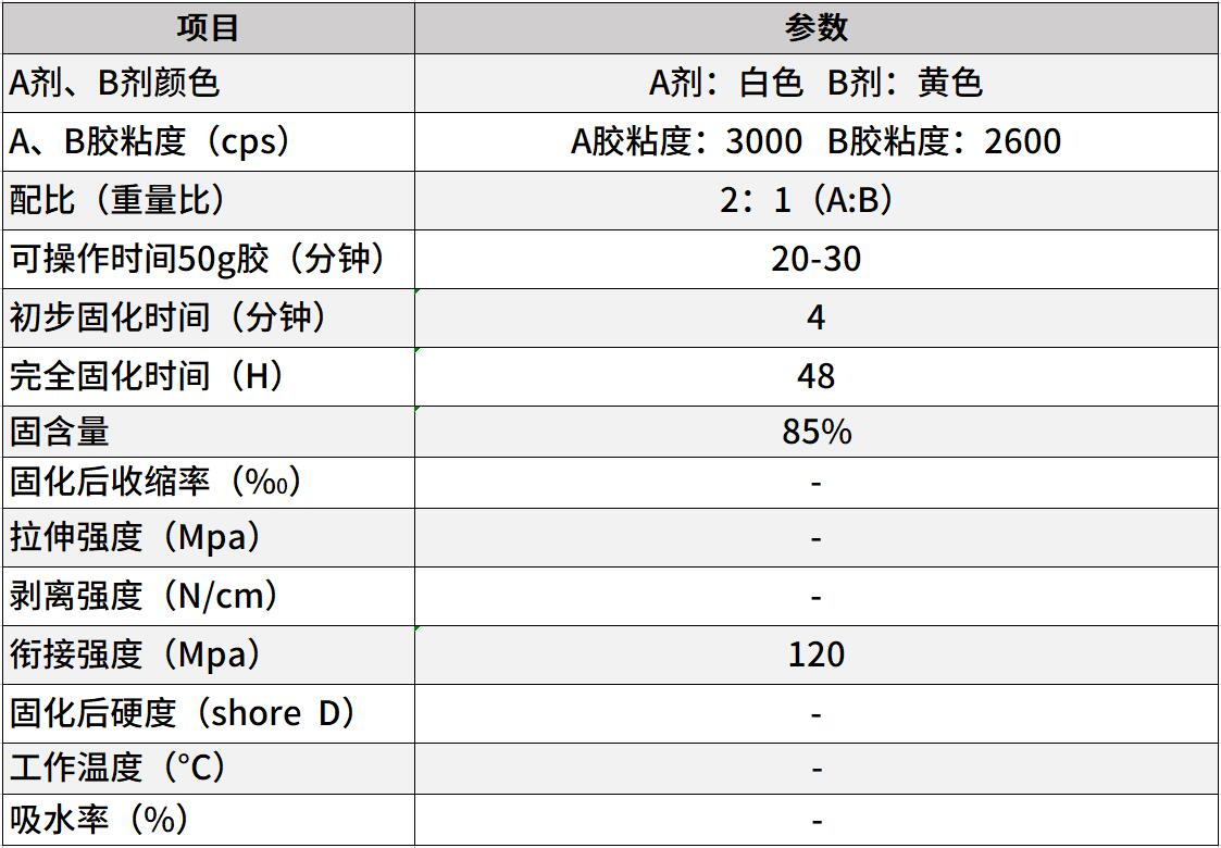 高温环氧结构胶