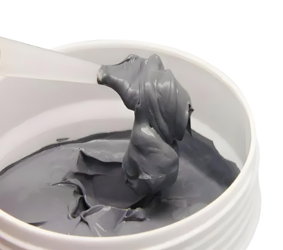 导热硅脂，导热硅脂用于功率器件和散热基板之间的作用