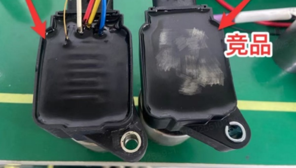 HJ-374耐高温150度环氧灌封胶，汽车点火线圈封装用HJ-374耐高温150度环氧灌封胶固化收缩小